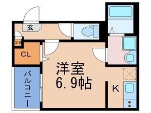 ハーモニーテラス歌島Ⅵの物件間取画像